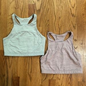 2 Outdoor Voices Techsweat Crop Tops
